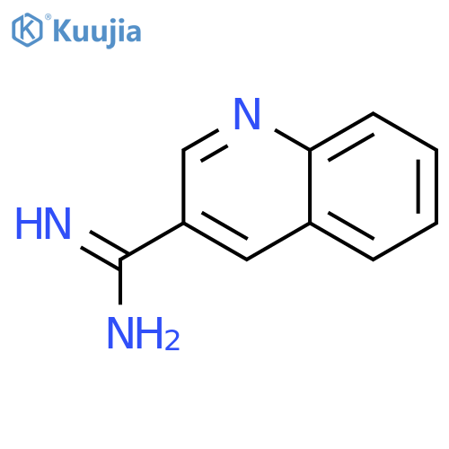 quinoline-3-carboximidamide structure