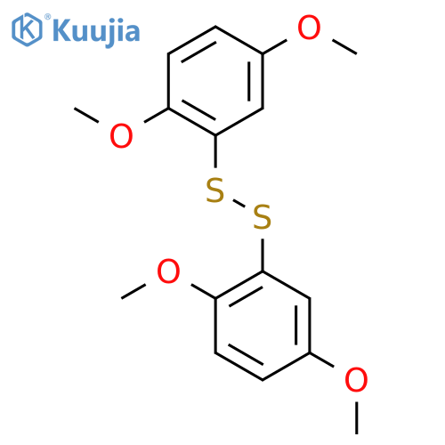 Disulfide, bis(2,5-dimethoxyphenyl) structure
