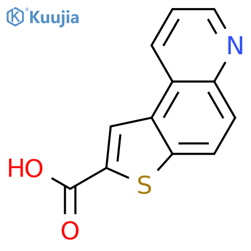 thieno[3,2-f]quinoline-2-carboxylic acid structure