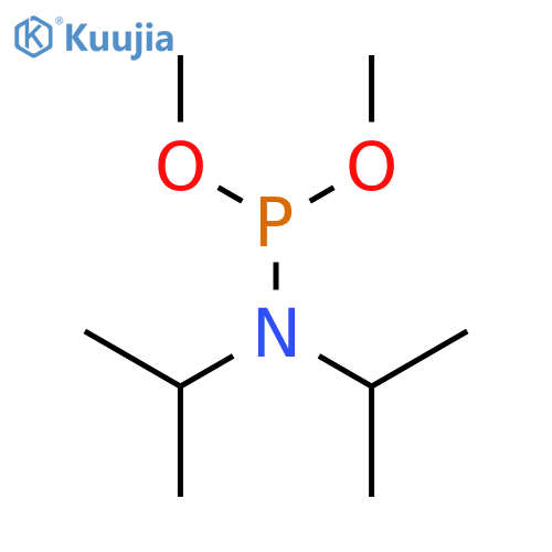 Dimethyl N,N-Diisopropylphosphoramidite structure