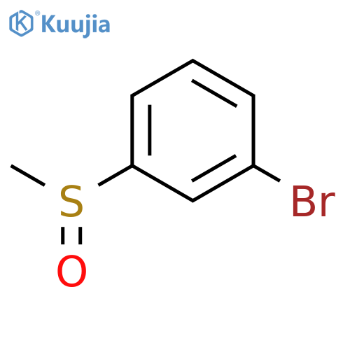 1-bromo-3-methanesulfinylbenzene structure