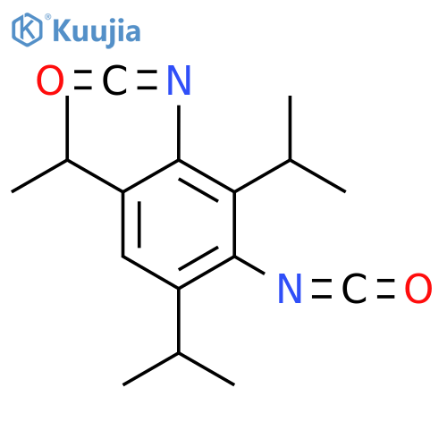 Benzene, 2,4-diisocyanato-1,3,5-tris(1-methylethyl)-, homopolymer structure