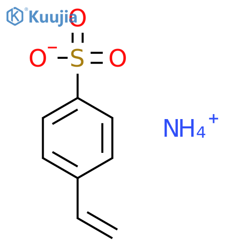 p-Styrenesulfonic acid, ammonium salt, homopolymer structure