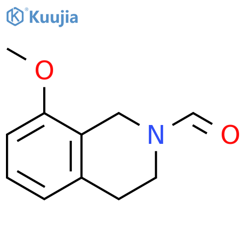 2(1H)-Isoquinolinecarboxaldehyde, 3,4-dihydro-8-methoxy- structure