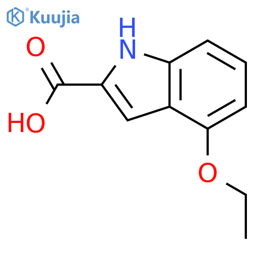 4-Ethoxy-1H-indole-2-carboxylic acid structure