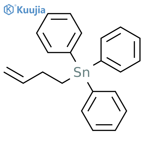 Stannane, 3-buten-1-yltriphenyl- structure