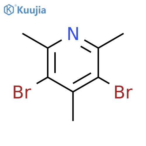 3,5-Dibromo-2,4,6-trimethylpyridine structure
