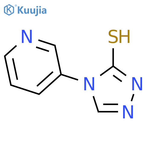 4-Pyridin-3-yl-4H-[1,2,4]triazole-3-thiol structure