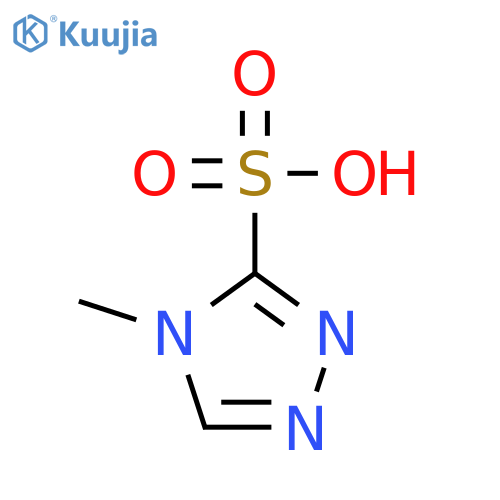 4-METHYL-4H-1,2,4-TRIAZOLE-3-SULFONIC ACID structure