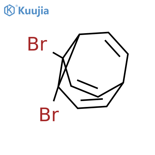 Tricyclo[3.3.2.02,8]deca-3,6,9-triene, dibromo- structure