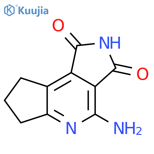4-amino-7,8-dihydro-Cyclopenta[b]pyrrolo[3,4-d]pyridine-1,3(2H,6H)-dione structure