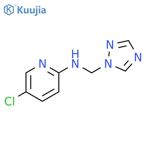 2-Pyridinamine, 5-chloro-N-(1H-1,2,4-triazol-1-ylmethyl)- structure