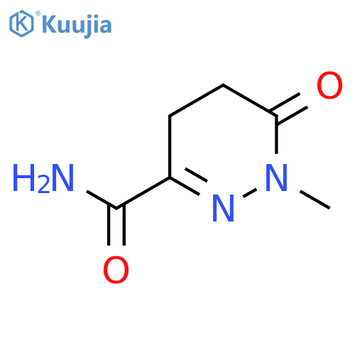 1-methyl-6-oxo-1,4,5,6-tetrahydropyridazine-3-carboxamide structure