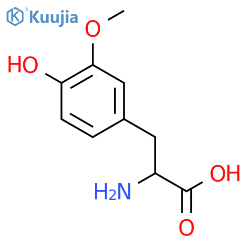 3-O-Methyldopa structure