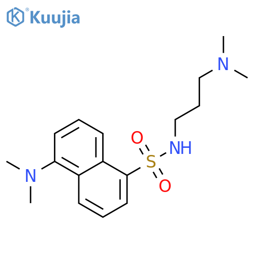 1-Naphthalenesulfonamide,5-(dimethylamino)-N-[3-(dimethylamino)propyl]- structure