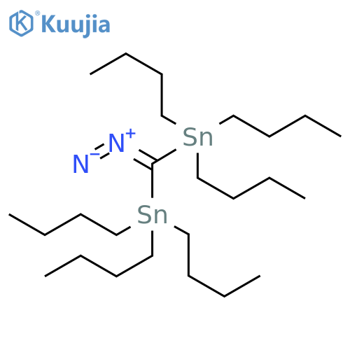 Stannane, (diazomethylene)bis[tributyl- structure