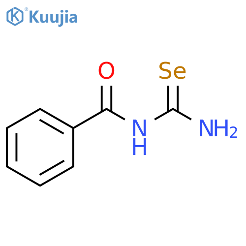 Benzamide, N-(aminoselenoxomethyl)- structure