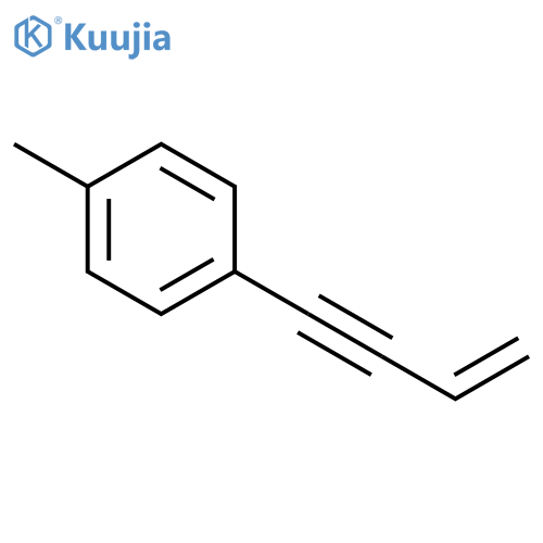 Benzene, 1-(3-buten-1-ynyl)-4-methyl- structure