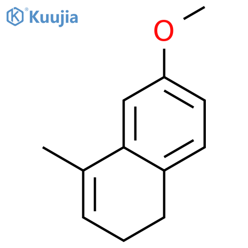 Naphthalene, 1,2-dihydro-6-methoxy-4-methyl- structure