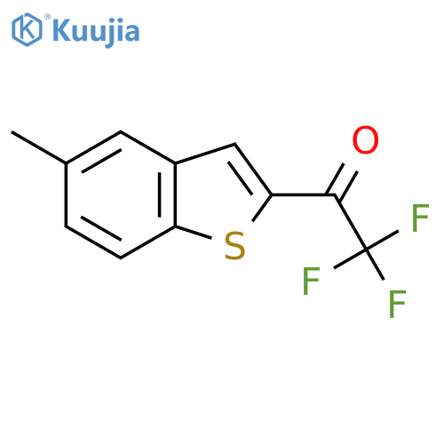 2,2,2-Trifluoro-1-(5-methylbenZo[b]thiophen-2-yl)ethanone structure