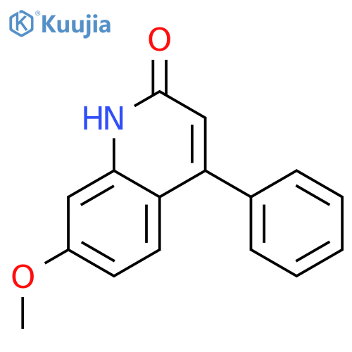 7-Methoxy-4-phenyl-1,2-dihydroquinolin-2-one structure