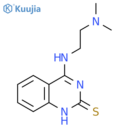 4-{[2-(Dimethylamino)ethyl]amino}-1,2-dihydroquinazoline-2-thione structure
