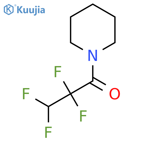 Piperidine, 1-(2,2,3,3-tetrafluoro-1-oxopropyl)- (9CI) structure