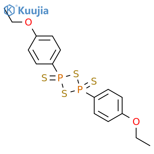 1,3,2,4-Dithiadiphosphetane,2,4-bis(4-ethoxyphenyl)-, 2,4-disulfide structure