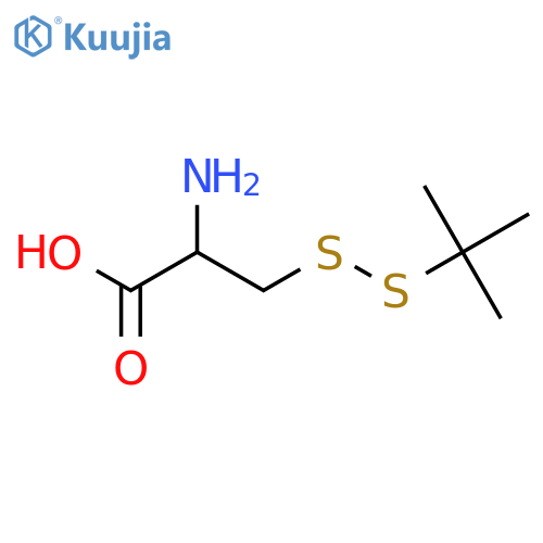 S-tert-Butylthio-L-cysteine structure