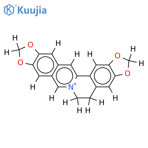 Pseudocoptisine chloride structure