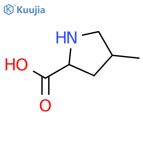 4-Methylpyrrolidine-2-carboxylic acid structure