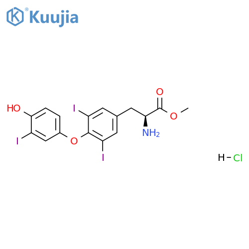 3,3’,5-Triiodo-L-thyronine Methyl Ester Hydrochloride structure