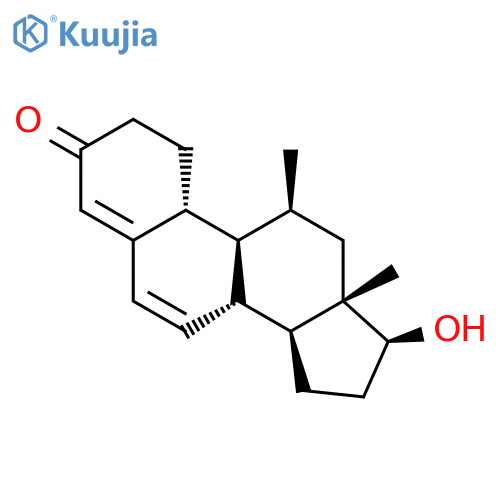 Estra-4,6-dien-3-one, 17-hydroxy-11-methyl-, (11b,17b)- structure