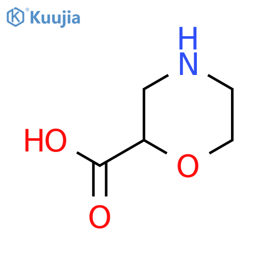Morpholine-2-carboxylic acid structure