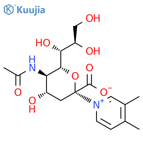 Pyridinium,1-(N-acetyl-a-neuraminosyl)-3,4-dimethyl-,inner salt (9CI) structure