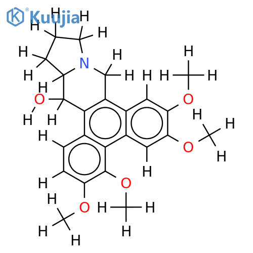 14-hydroxy-3,4,6,7-tetramethoxyphenanthroindolizidine structure