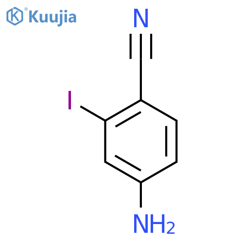 Benzonitrile, 4-amino-2-iodo- structure