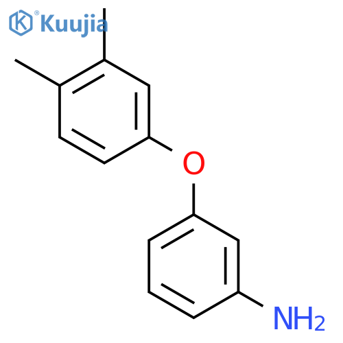 3-(3,4-dimethylphenoxy)aniline structure
