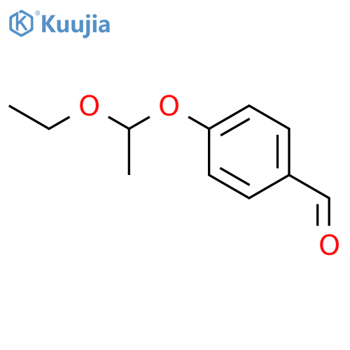 4-(1-ethoxyethoxy)benzaldehyde structure