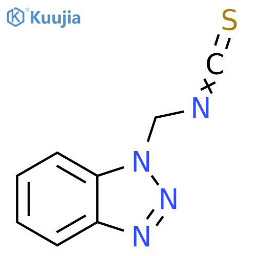 1-(Isothiocyanatomethyl)-1H-1,2,3-benzotriazole structure