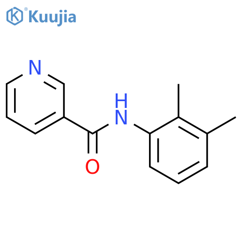 N-(2,3-dimethylphenyl)nicotinamide structure