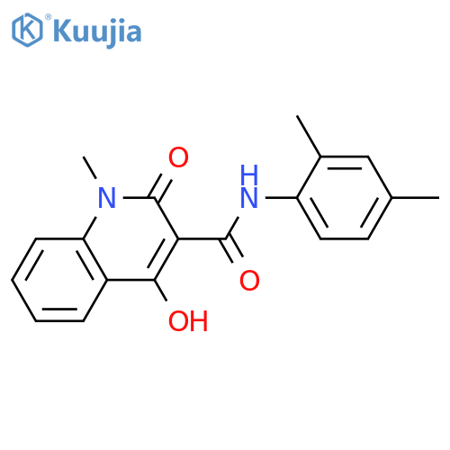 N-(2,4-dimethylphenyl)-4-hydroxy-1-methyl-2-oxo-1,2-dihydroquinoline-3-carboxamide structure