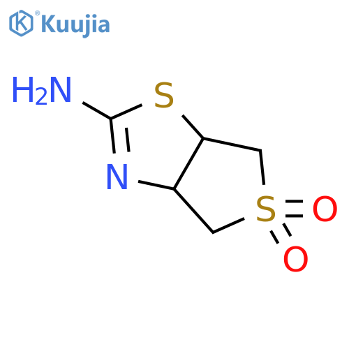 2-imino-hexahydro-5λ?-thieno[3,4-d][1,3]thiazole-5,5-dione structure