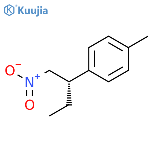 Benzene, 1-methyl-4-[(1S)-1-(nitromethyl)propyl]- structure
