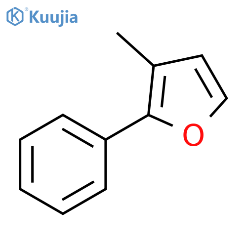 Furan, 3-methyl-2-phenyl- structure