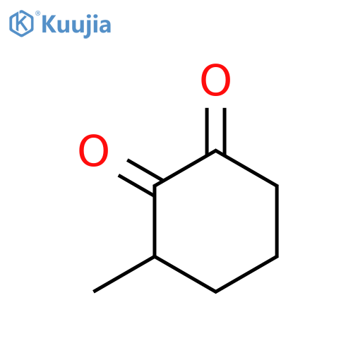 3-Methylcyclohexane-1,2-dione structure