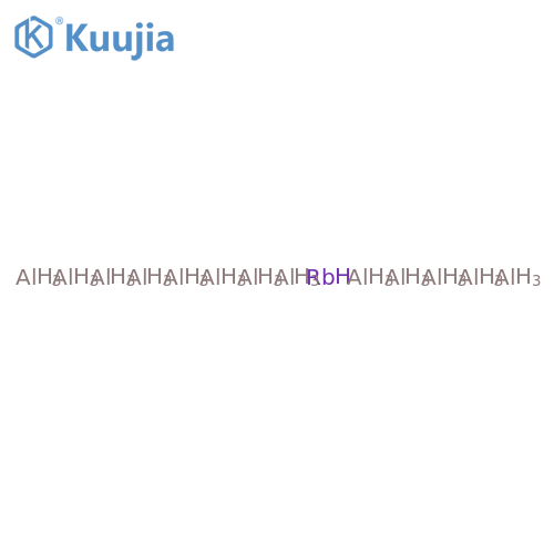 Aluminum, compd. with rubidium (13:1) structure