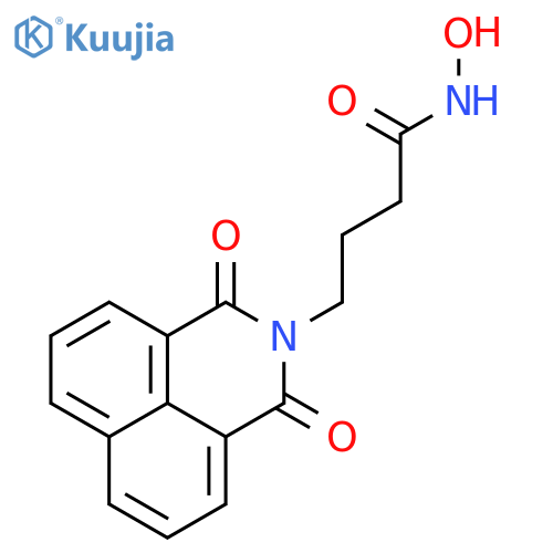 1H-Benz[de]isoquinoline-2(3H)-butanamide,N-hydroxy-1,3-dioxo- structure