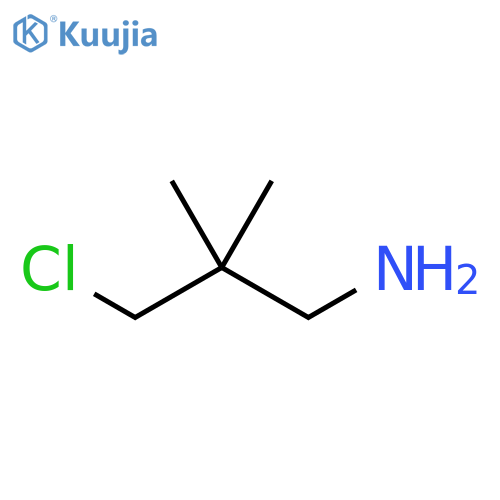 3-Chloro-2,2-dimethylpropan-1-amine structure