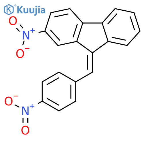 9H-Fluorene,2-nitro-9-[(4-nitrophenyl)methylene]- structure